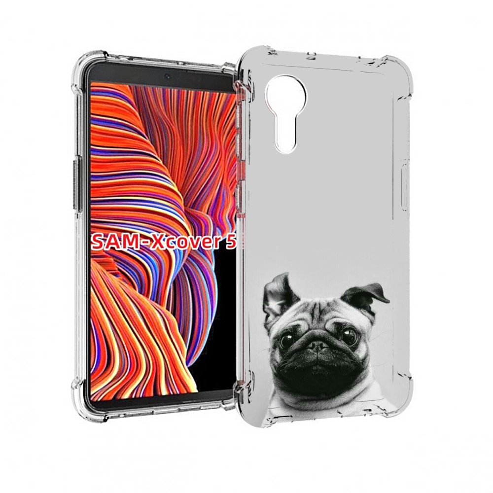 

Чехол MyPads мопс для Samsung Galaxy Xcover 5, Прозрачный, Tocco