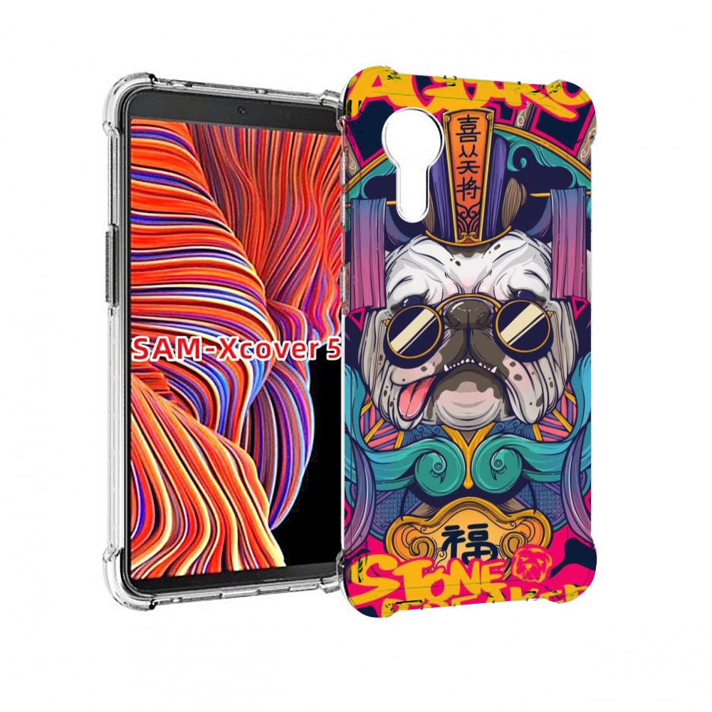 

Чехол MyPads мопс агро яркая для Samsung Galaxy Xcover 5, Прозрачный, Tocco