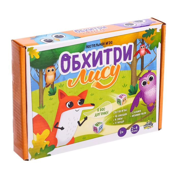 

Игра-бродилка Лас Играс Обхитри лису, 4668308 РАЗНОЦВЕТНЫЙ