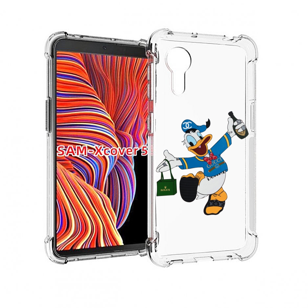 

Чехол MyPads модный-дональд-дак для Samsung Galaxy Xcover 5, Прозрачный, Tocco
