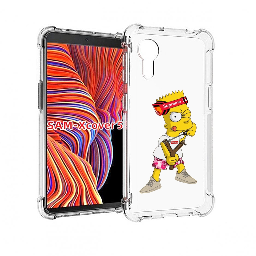 

Чехол MyPads модный-барт-симпсон для Samsung Galaxy Xcover 5, Прозрачный, Tocco