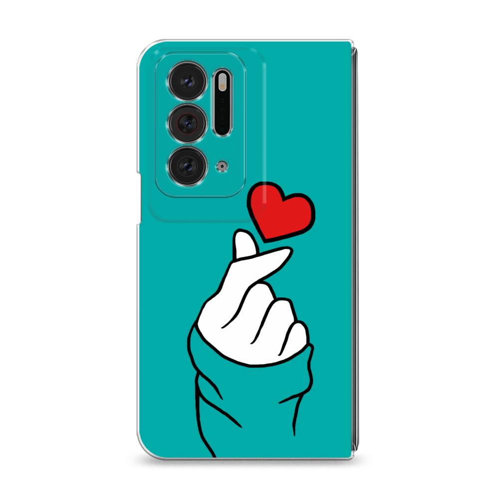 

Чехол Awog на Oppo Find N "Маленькое сердечко", Разноцветный, 259650-7