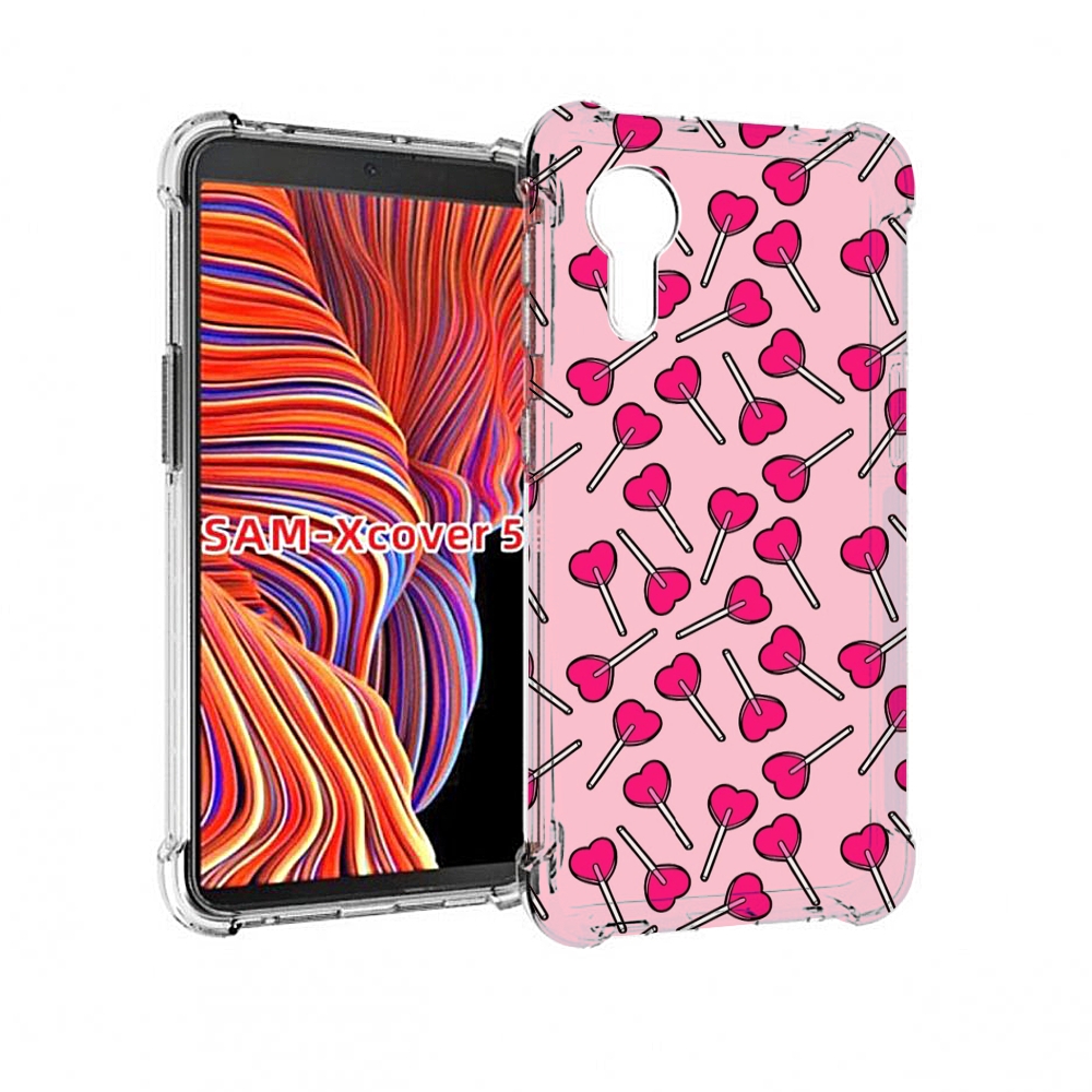 

Чехол MyPads много лединцов для Samsung Galaxy Xcover 5, Прозрачный, Tocco