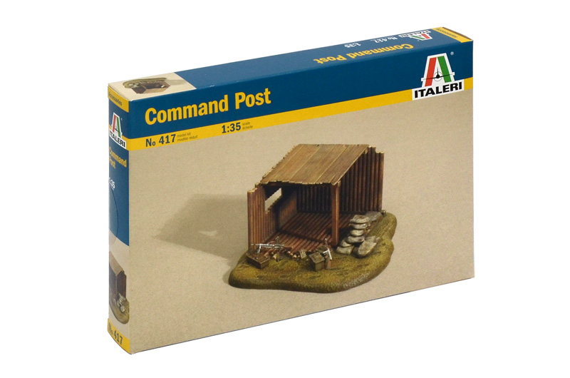 фото Сборная модель italeri 1/35 аксессуары command post 0417