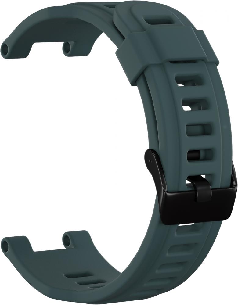 

Ремешок силиконовый GSMIN Sport Credo для Amazfit T-Rex (Темно-зеленый)