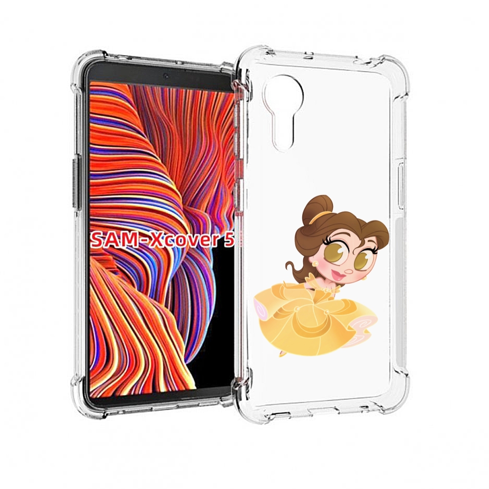 

Чехол MyPads мини-принцесса женский для Samsung Galaxy Xcover 5, Прозрачный, Tocco