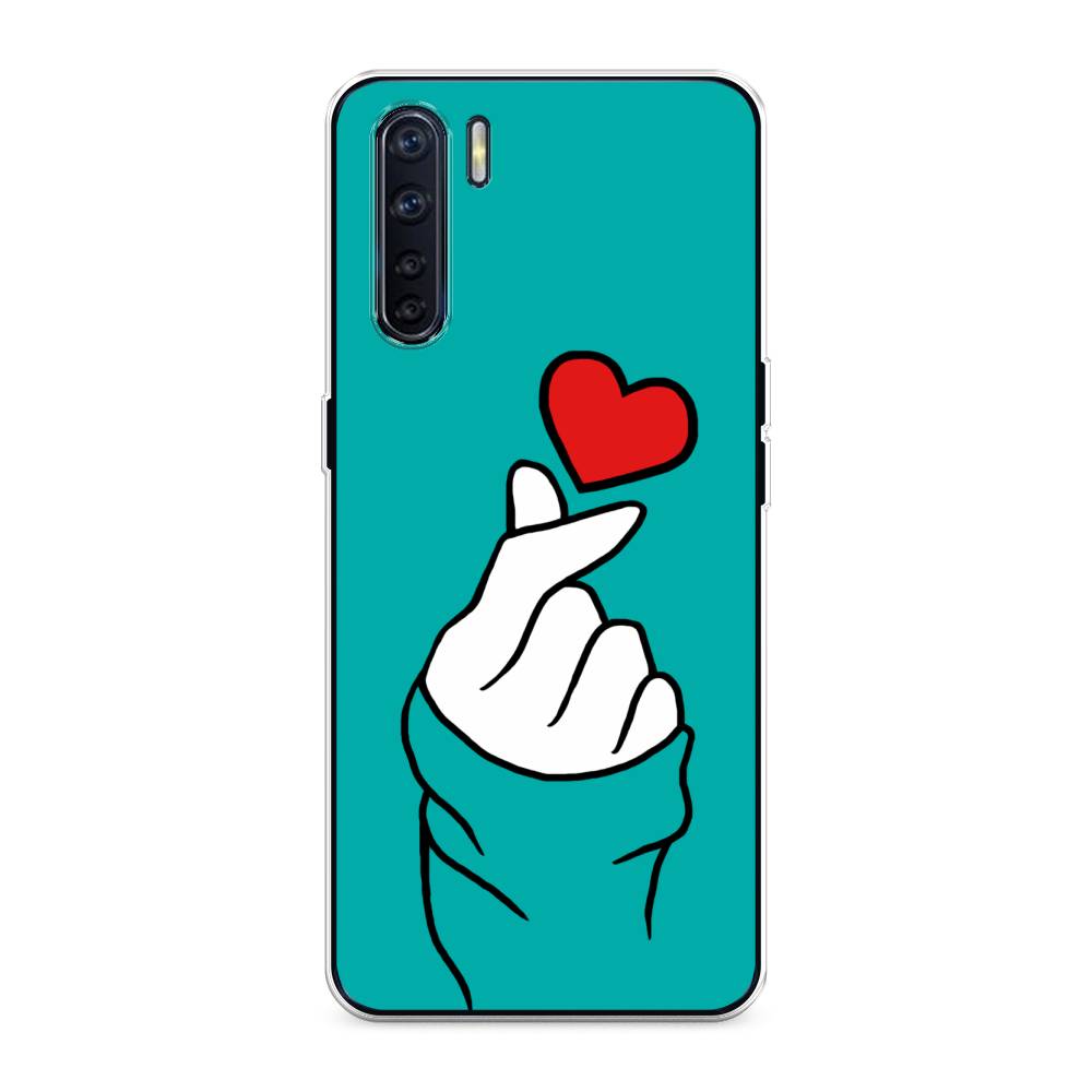 

Чехол Awog на Oppo A91/Reno 3 "Маленькое сердечко", Разноцветный, 254250-7