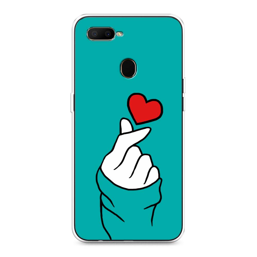 

Чехол Awog на Oppo A5s "Маленькое сердечко", Разноцветный, 252350-7