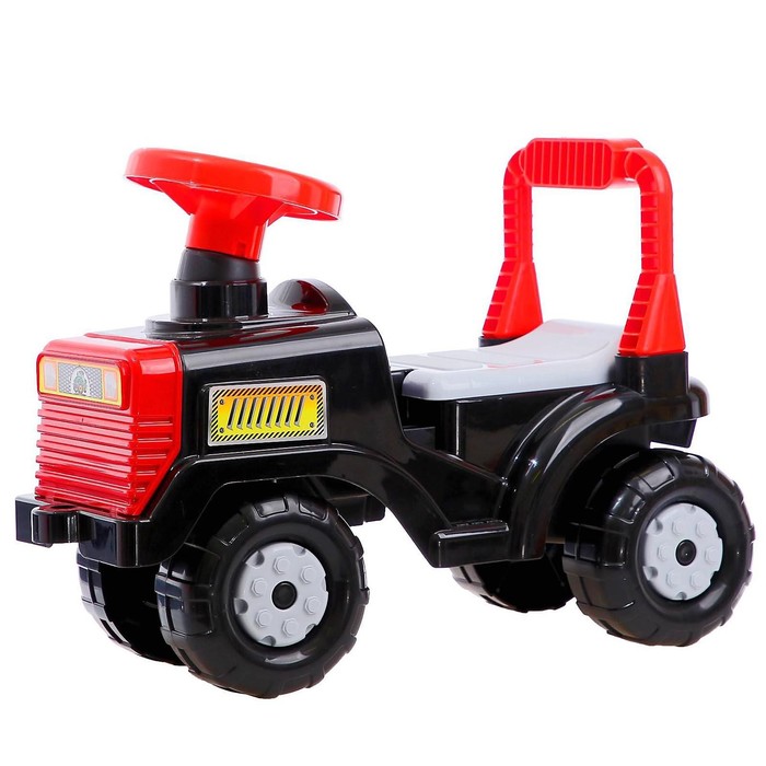 Машинка детская Альтернатива Трактор цвет чёрный 1188416