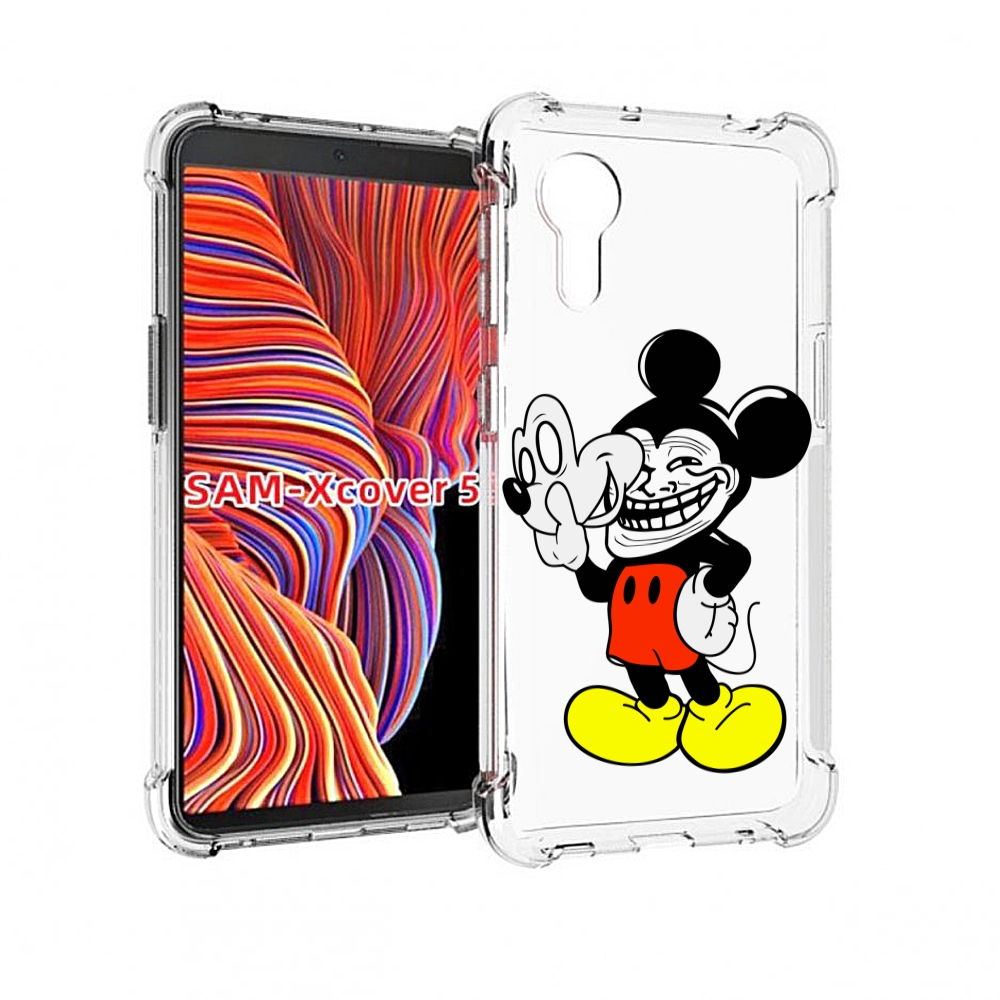 

Чехол MyPads микки-маус-троллер для Samsung Galaxy Xcover 5, Прозрачный, Tocco