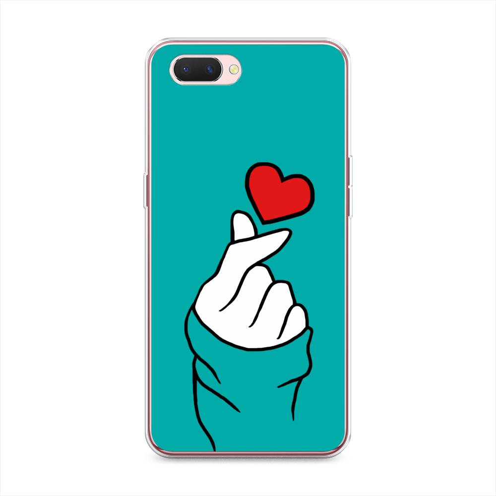 

Чехол Awog на Oppo A3s "Маленькое сердечко", Разноцветный, 252050-7