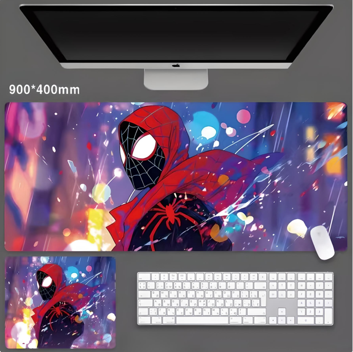 

Игровой коврик для мыши и клавиатуры NoBrand Spider-4 (ART-15), Разноцветный, Spider-4
