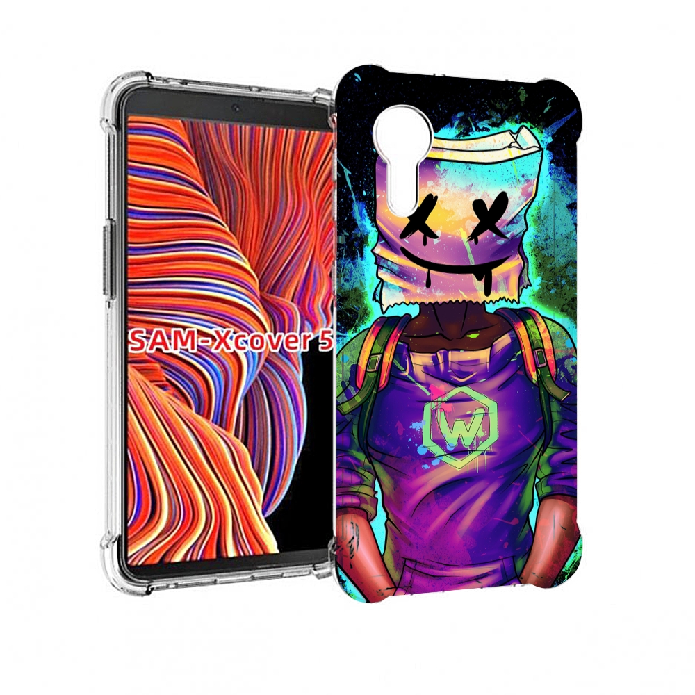 

Чехол MyPads маршмеллоу-глитч для Samsung Galaxy Xcover 5, Прозрачный, Tocco
