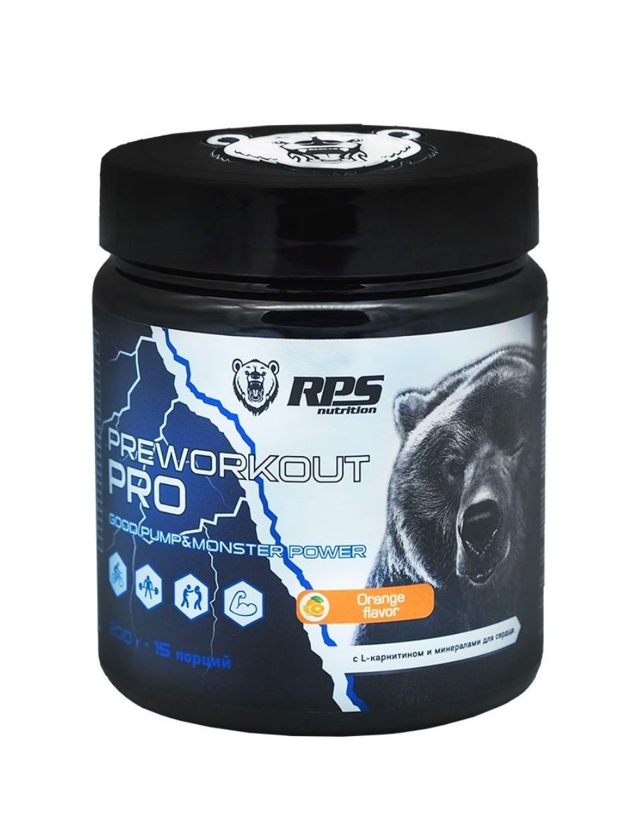 

RPS Nutrition RPS Nutrition Pre-Workout PRO, 200 г, вкус: апельсин, RPS Nutrition Pre-Workout PRO, 200 г, вкус: апельсин