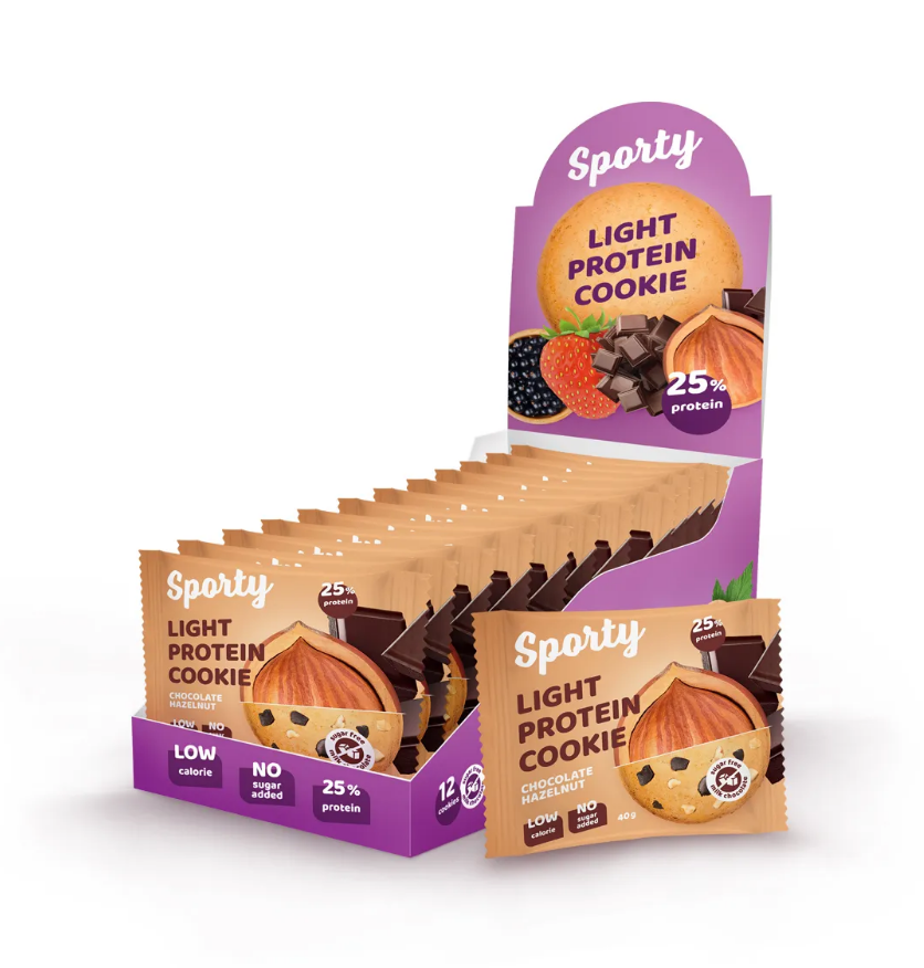 

Sporty Sporty Protein Light 40 г, 12 шт, вкус: шоколад-фундук, Sporty Protein Light 40 г, 12 шт, вкус: шоколад-фундук