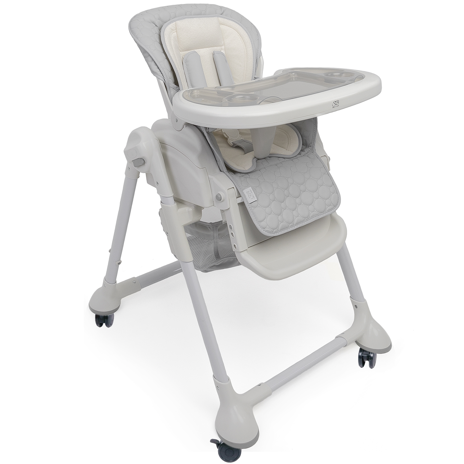 фото Стульчик для кормления sweet baby luxor classic gray