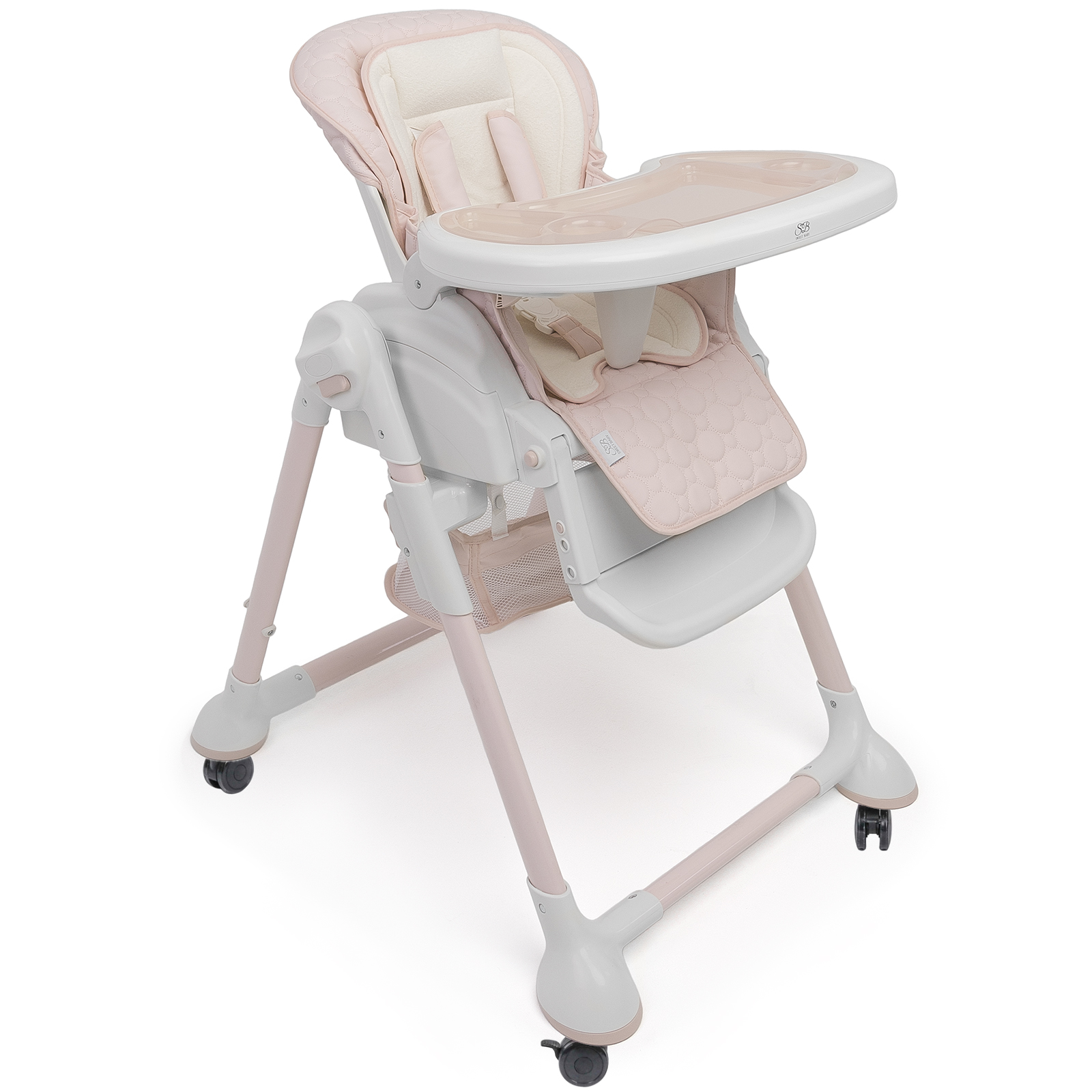 фото Стульчик для кормления sweet baby luxor classic rosa