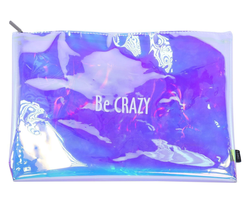 

Папка для тетрадей LOREX maxi pack holo be crazy 25х34 см, Разноцветный, MAXI PACK