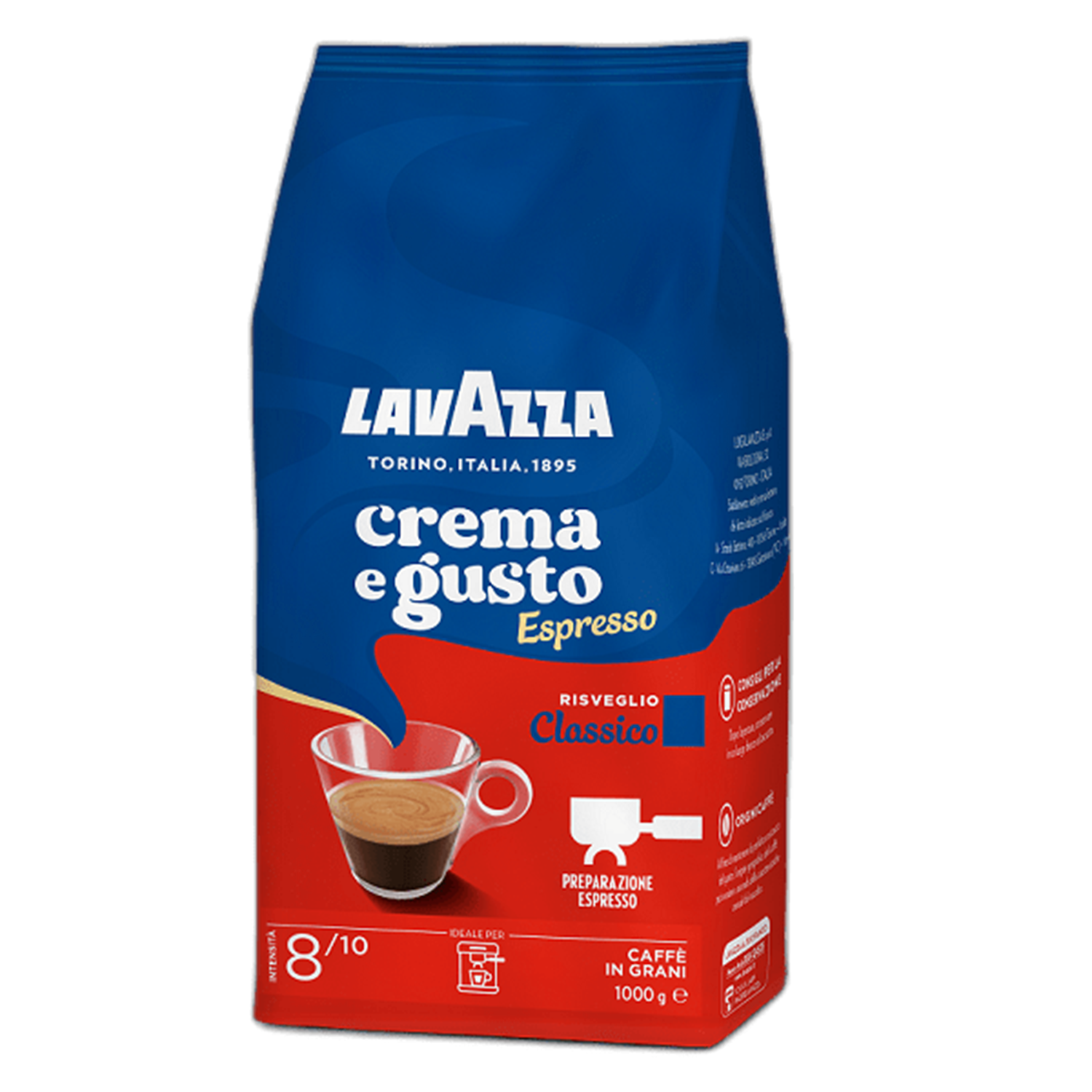 

Кофе в зернах Lavazza Crema e Gusto Espresso Classic, 1 кг