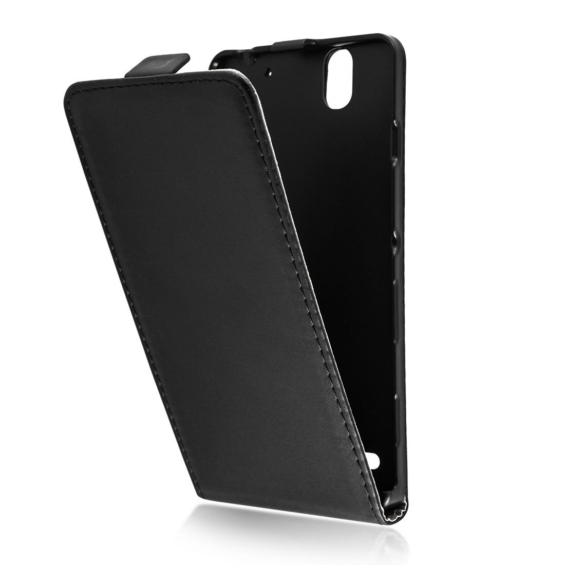Чехол Brosco для Sony Xperia C4 черный