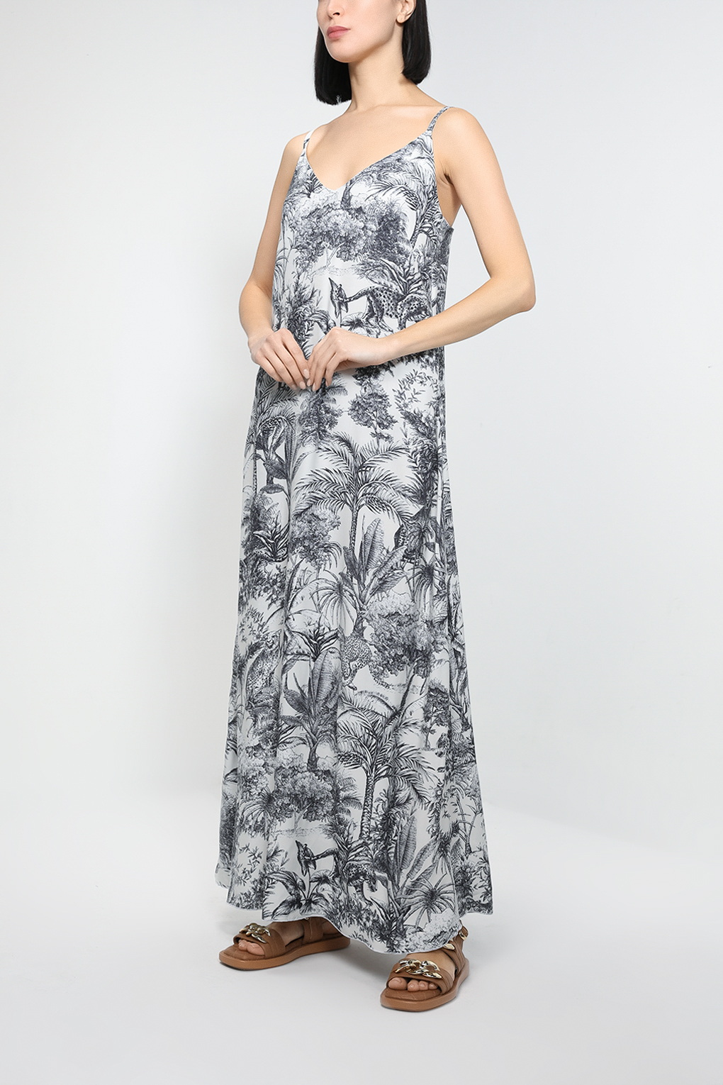 

Платье женское SABRINA SCALA SS23045326CD разноцветное 2XL, Разноцветный, SS23045326CD