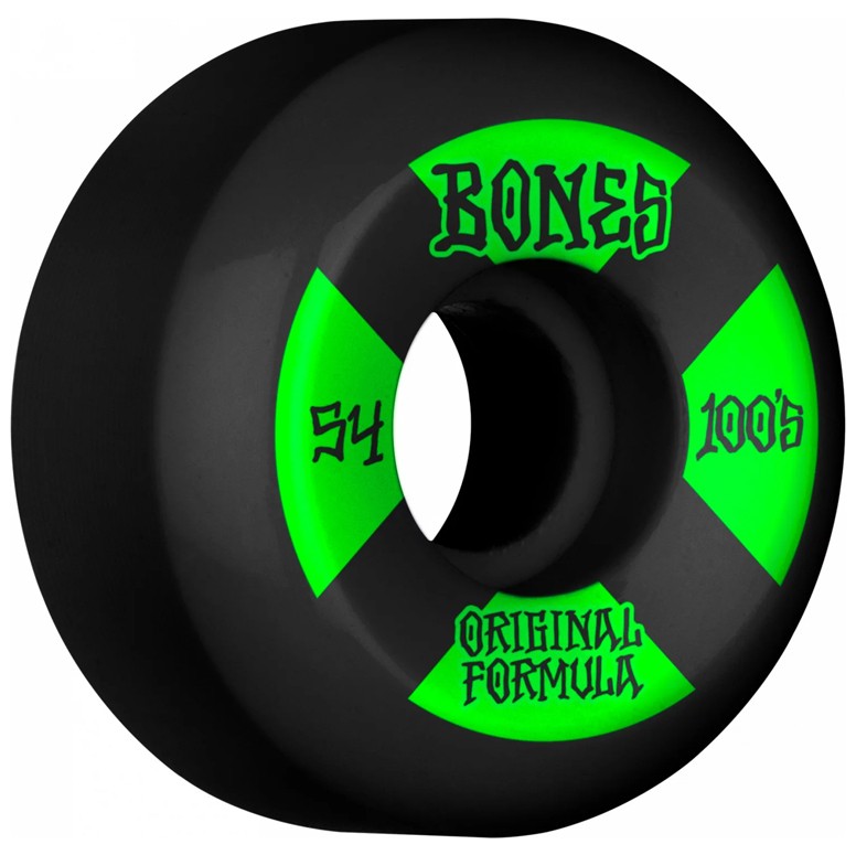 

Колеса для скейтборда BONES 100'S Og Formula Sidecut Black 54mm 100A 2022