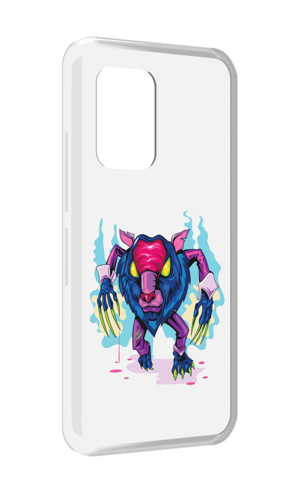 

Чехол MyPads фиолетовая-россомаха для UMIDIGI Bison GT, Прозрачный, Tocco
