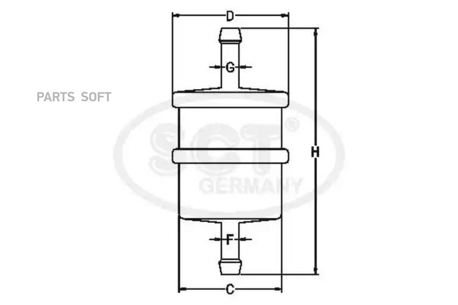 

SCT SG1092 Фильтр для АКПП SG1092