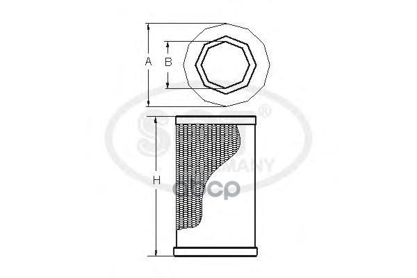 

SCT SW3810 Фильтр SCT SW3810