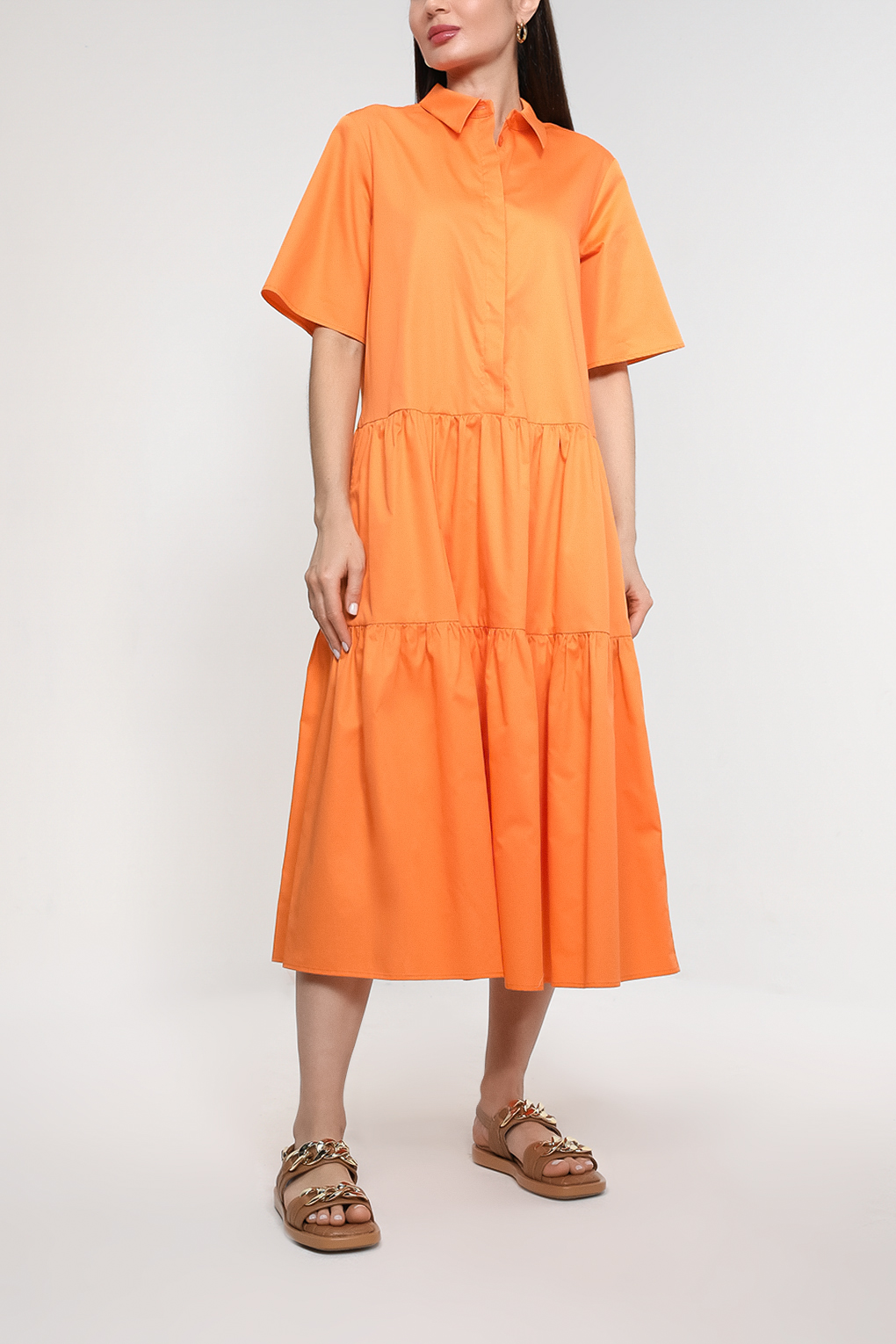 Платье женское SABRINA SCALA SS23045258CD оранжевое S