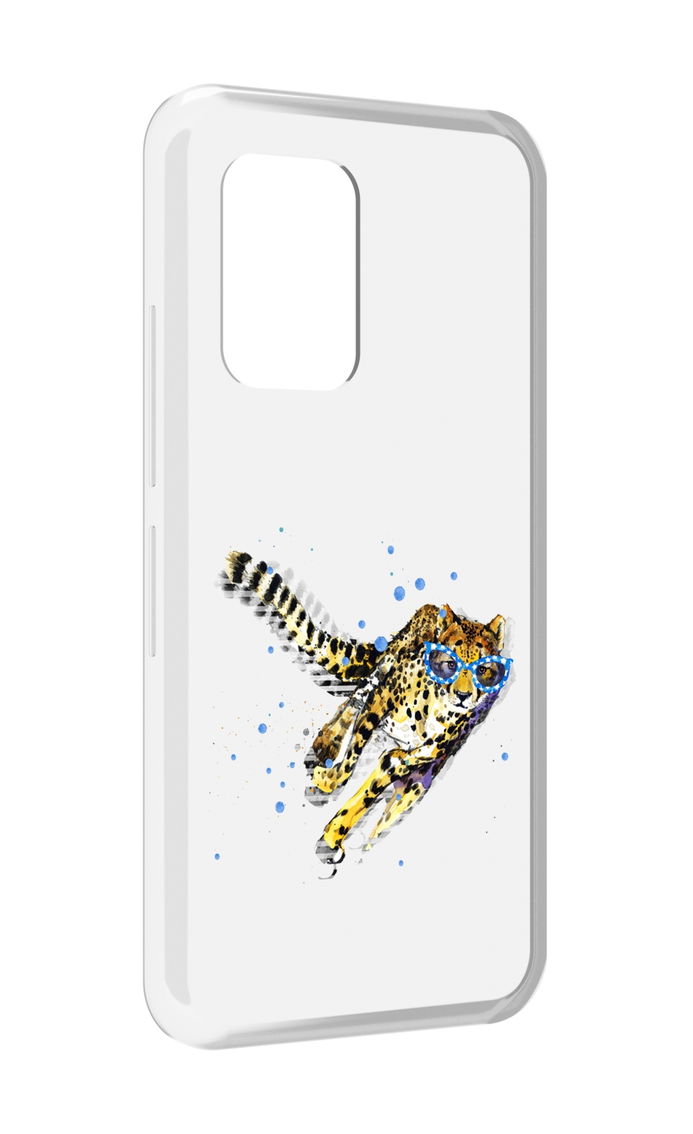 

Чехол MyPads гепард в очках для UMIDIGI Bison GT, Прозрачный, Tocco