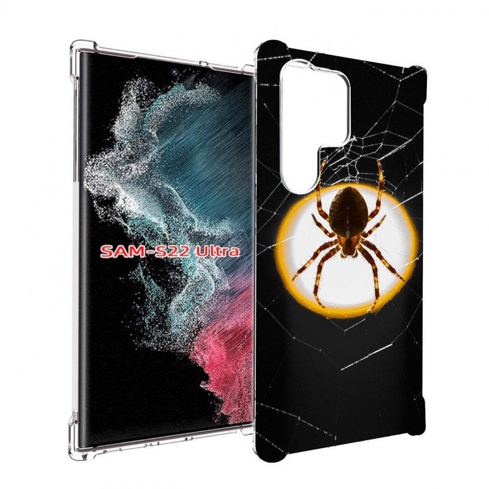 

Чехол MyPads паук-с-паутинкой для Samsung Galaxy S23 Ultra, Прозрачный, Tocco