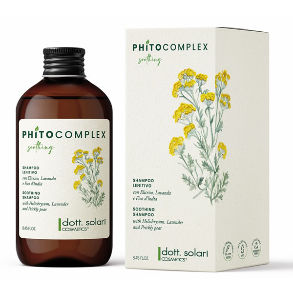 Шампунь DottSolari Cosmetics успокаивающий Phitocomplex Soothing line 250 мл 2100₽