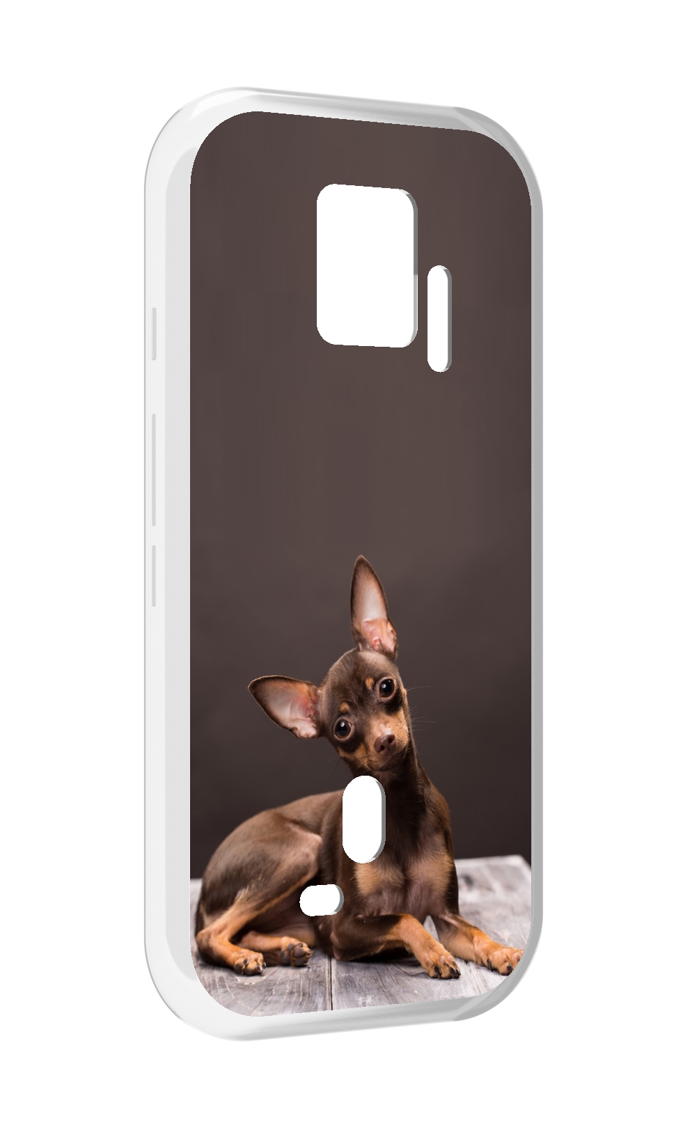 

Чехол MyPads тои терьер для ZTE Nubia Red Magic 7S Pro, Прозрачный, Tocco
