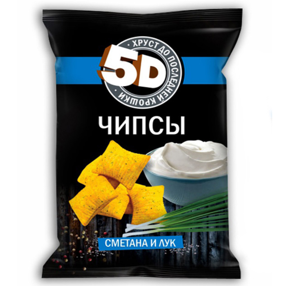 

Чипсы пшеничные Parkline сметана-лук 80 г