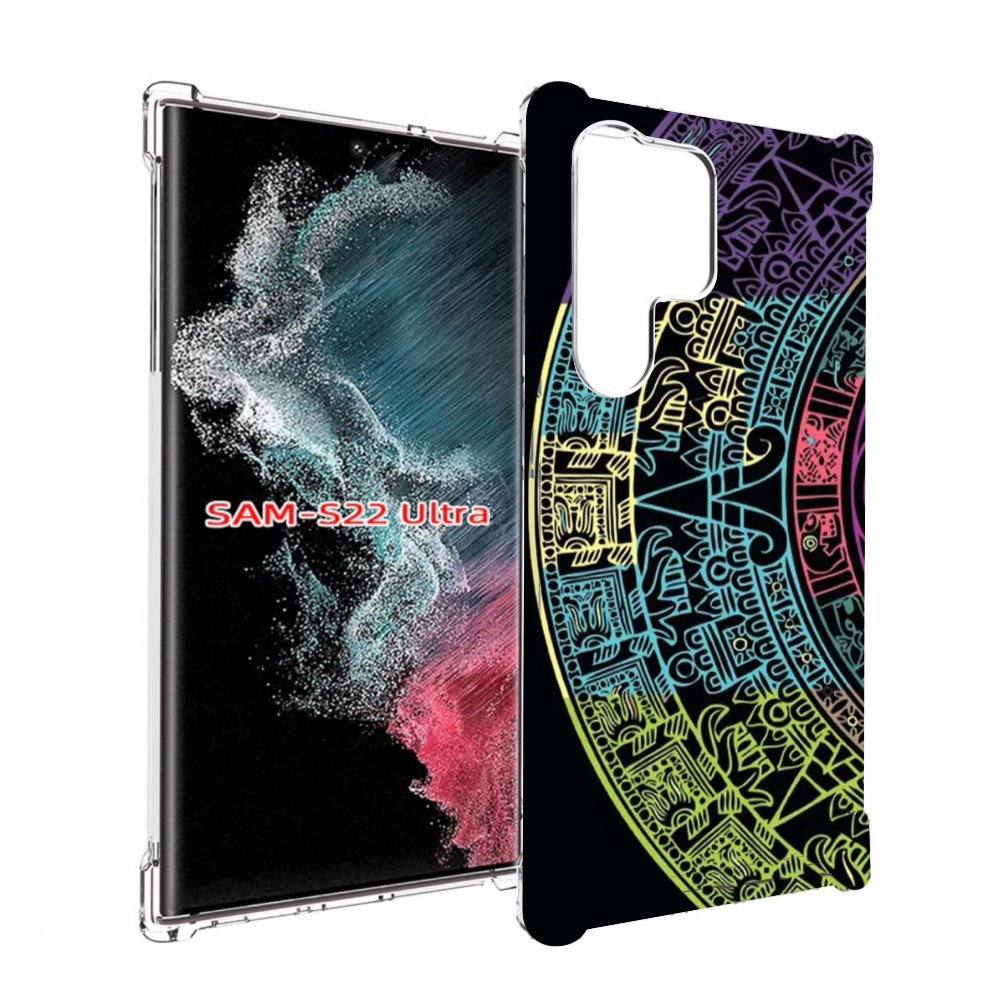 

Чехол MyPads орнамент полукруга для Samsung Galaxy S23 Ultra, Прозрачный, Tocco