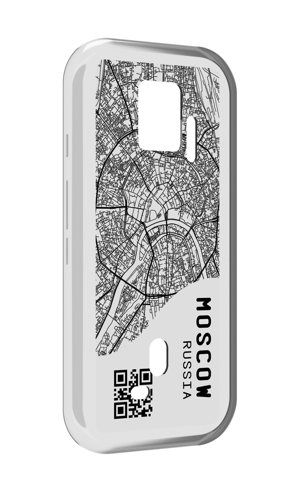 

Чехол MyPads схема-москва для ZTE Nubia Red Magic 7S Pro, Прозрачный, Tocco