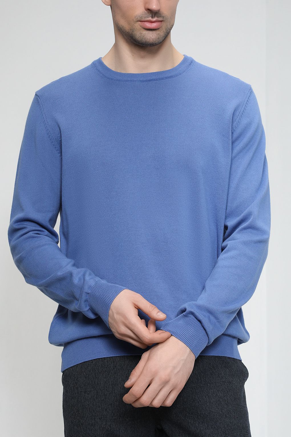 Джемпер мужской MARCO DI RADI MDR2304T1444CD синий 2XL
