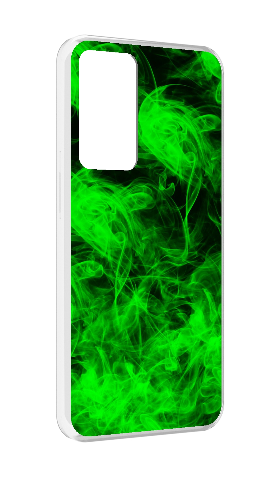 

Чехол MyPads зеленый-дымок для OPPO Reno 8 Lite, Прозрачный, Tocco