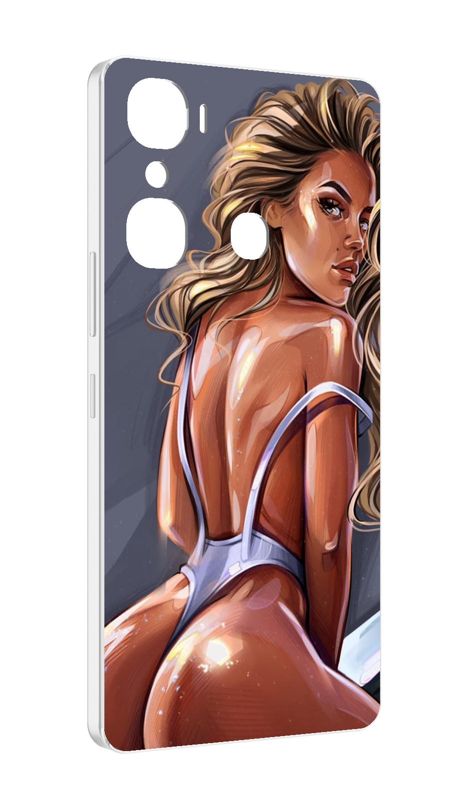 

Чехол MyPads craigos-art для Infinix Hot 12 Pro, Прозрачный, Tocco