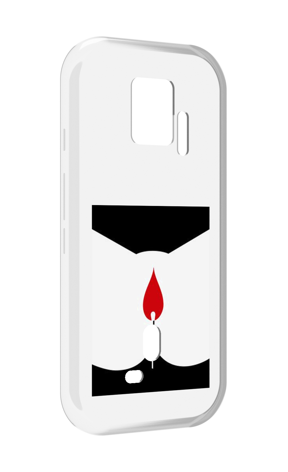 

Чехол MyPads спичка горит для ZTE Nubia Red Magic 7S Pro, Прозрачный, Tocco