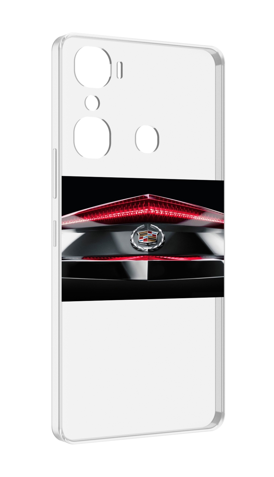 

Чехол MyPads cadillac 3 мужской для Infinix Hot 12 Pro, Прозрачный, Tocco