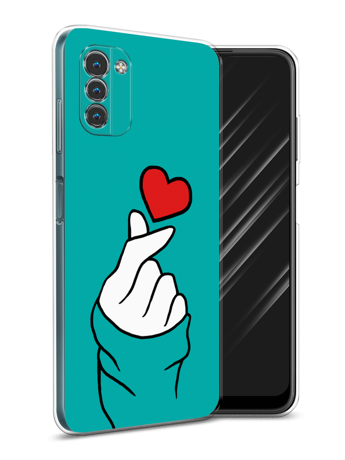 

Чехол Awog на Nokia G11 / Нокиа G11 "Маленькое сердечко", Разноцветный, 125150-7