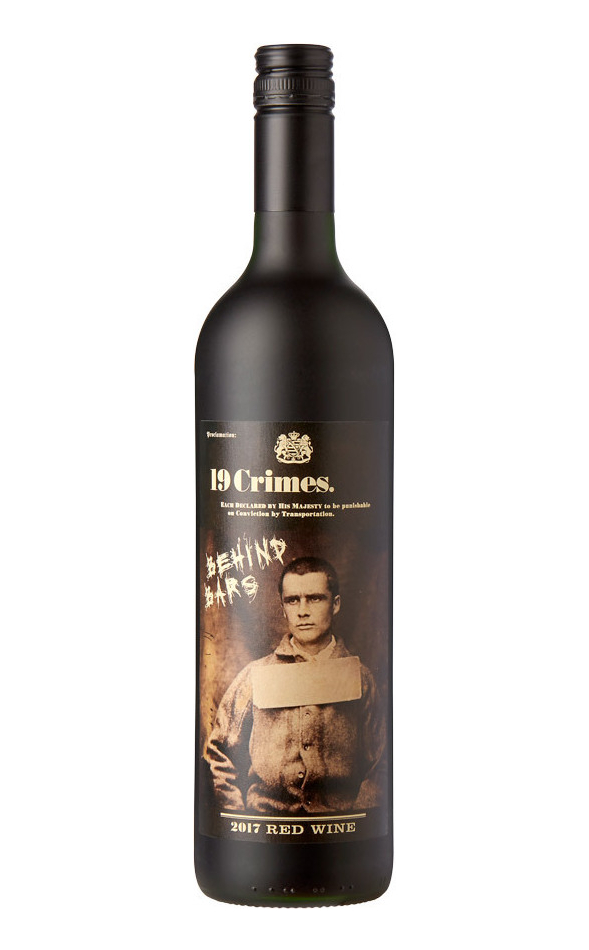 

Вино полусухое красное 19 Crimes Behind Bars Red 2017, Австралия, 0.75 л
