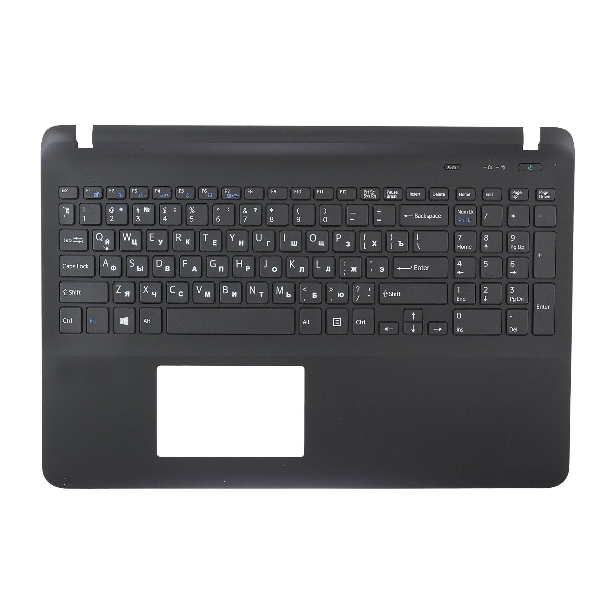 

Клавиатура Azerty для ноутбука Sony SVF15 черная с топкейсом, 149240521US