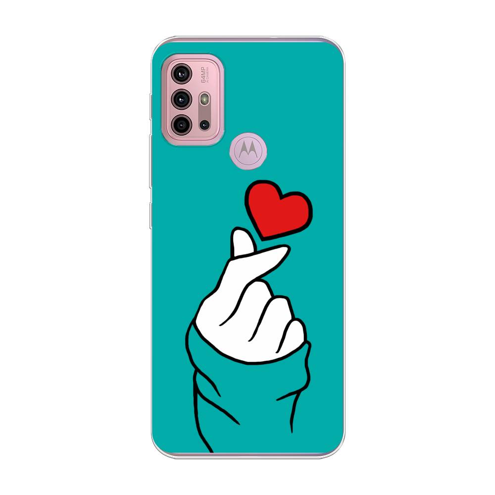 

Чехол Awog на Lenovo K13 Note/Motorola Moto G10/G20/G30 "Маленькое сердечко", Разноцветный, 242350-7