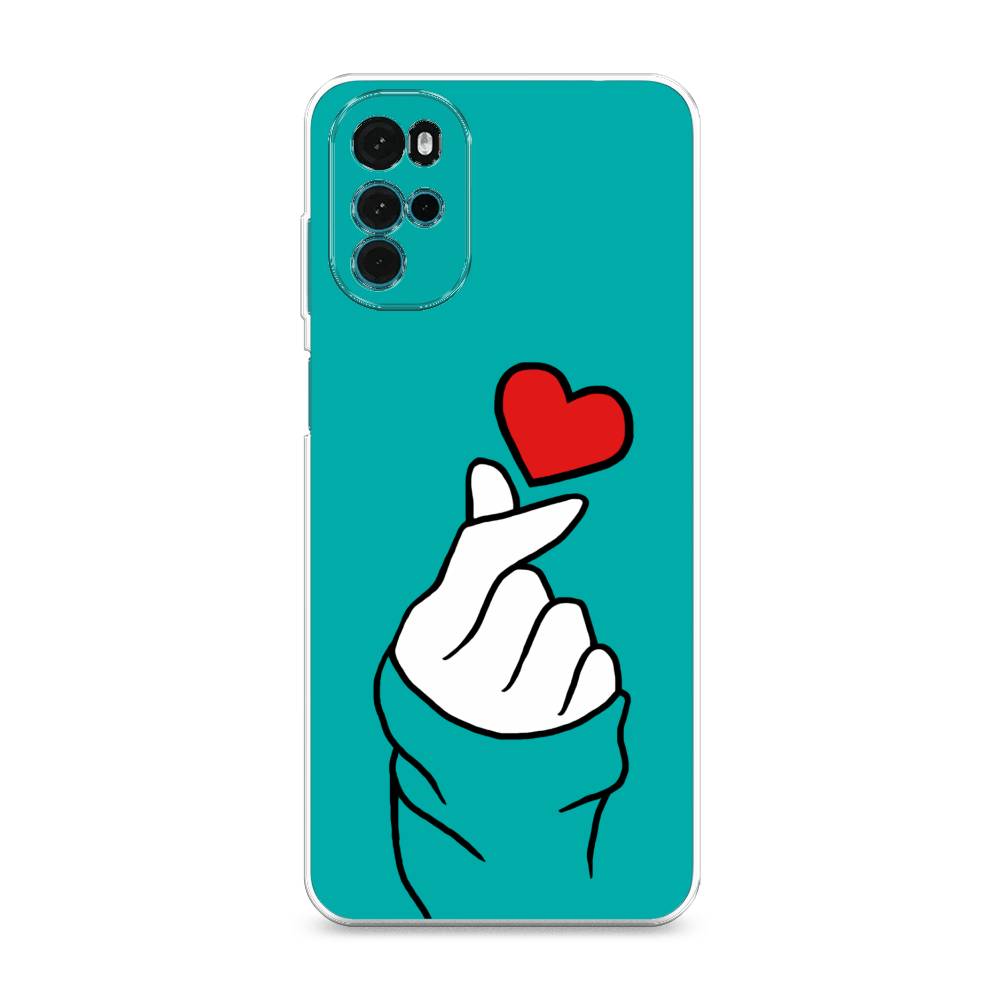 

Чехол Awog на Motorola Moto G22 "Маленькое сердечко", Разноцветный, 243150-7