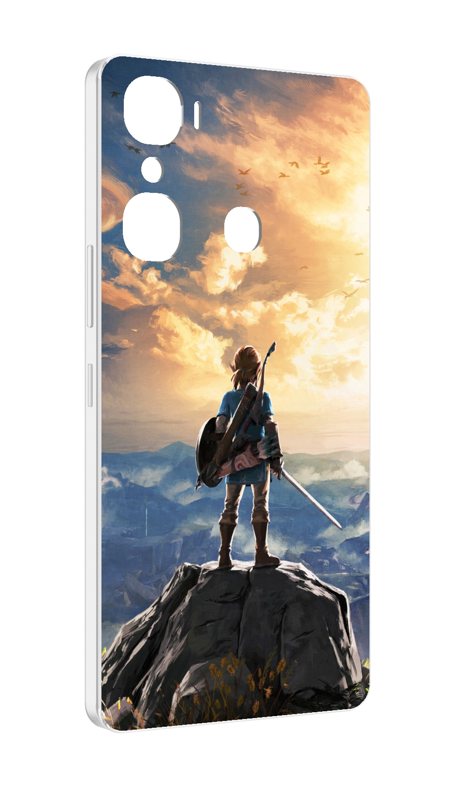 

Чехол MyPads The Legend of Zelda для Infinix Hot 12 Pro, Прозрачный, Tocco