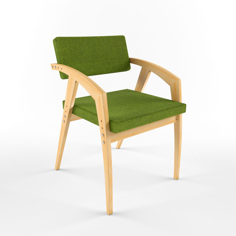 Стул Робин WOOD Бруно, олива