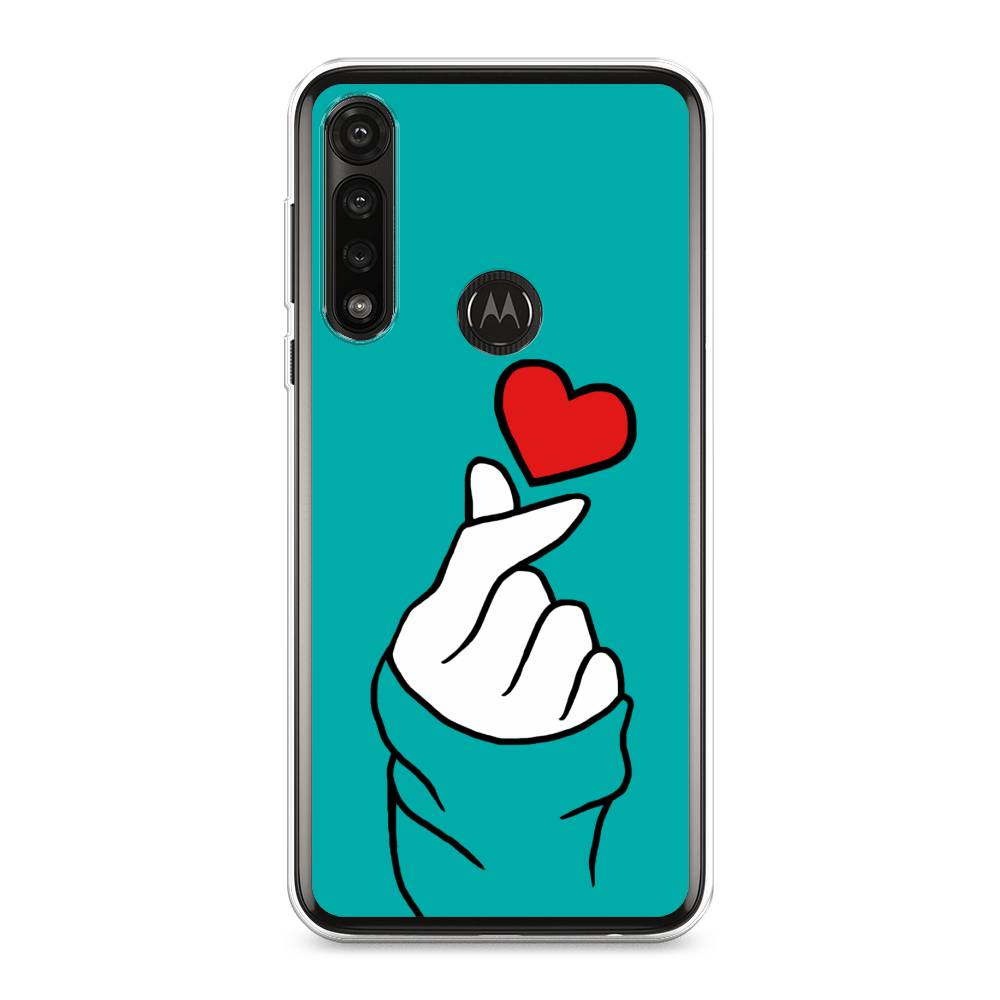 

Чехол Awog на Motorola Moto G Power 2020 "Маленькое сердечко", Разноцветный, 242650-7